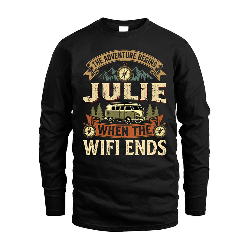 JULIE L03-TT36 Personalized Funny Quote Apparel