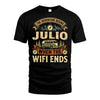 JULIO L03-TT36 Personalized Funny Quote Apparel