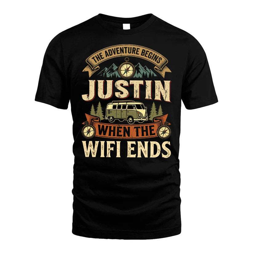 JUSTIN L03-TT36 Personalized Funny Quote Apparel