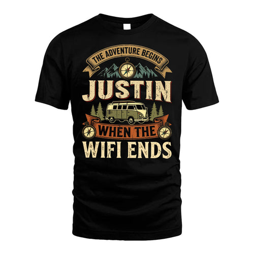 JUSTIN L03-TT36 Personalized Funny Quote Apparel