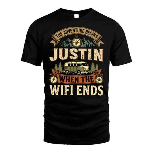 JUSTIN L03-TT36 Personalized Funny Quote Apparel