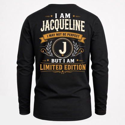 JACQUELINE  EDI-TT36 Personalized Funny Quote Apparel