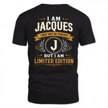 JACQUES  EDI-TT36 Personalized Funny Quote Apparel