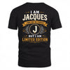 JACQUES  EDI-TT36 Personalized Funny Quote Apparel