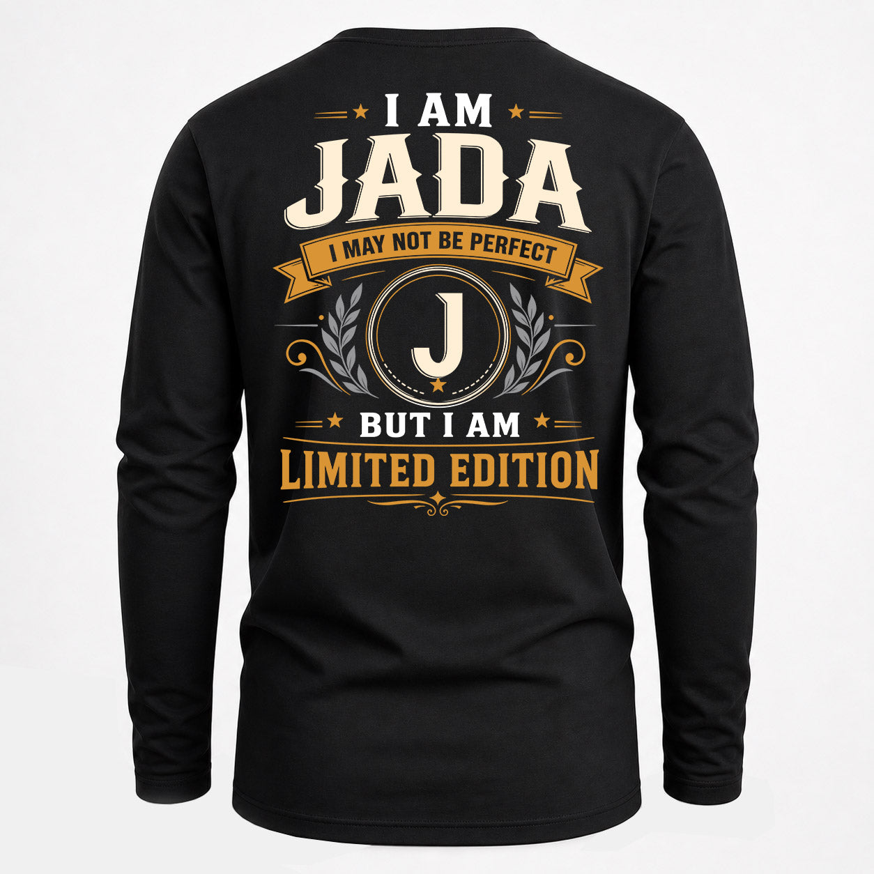JADA  EDI-TT36 Personalized Funny Quote Apparel