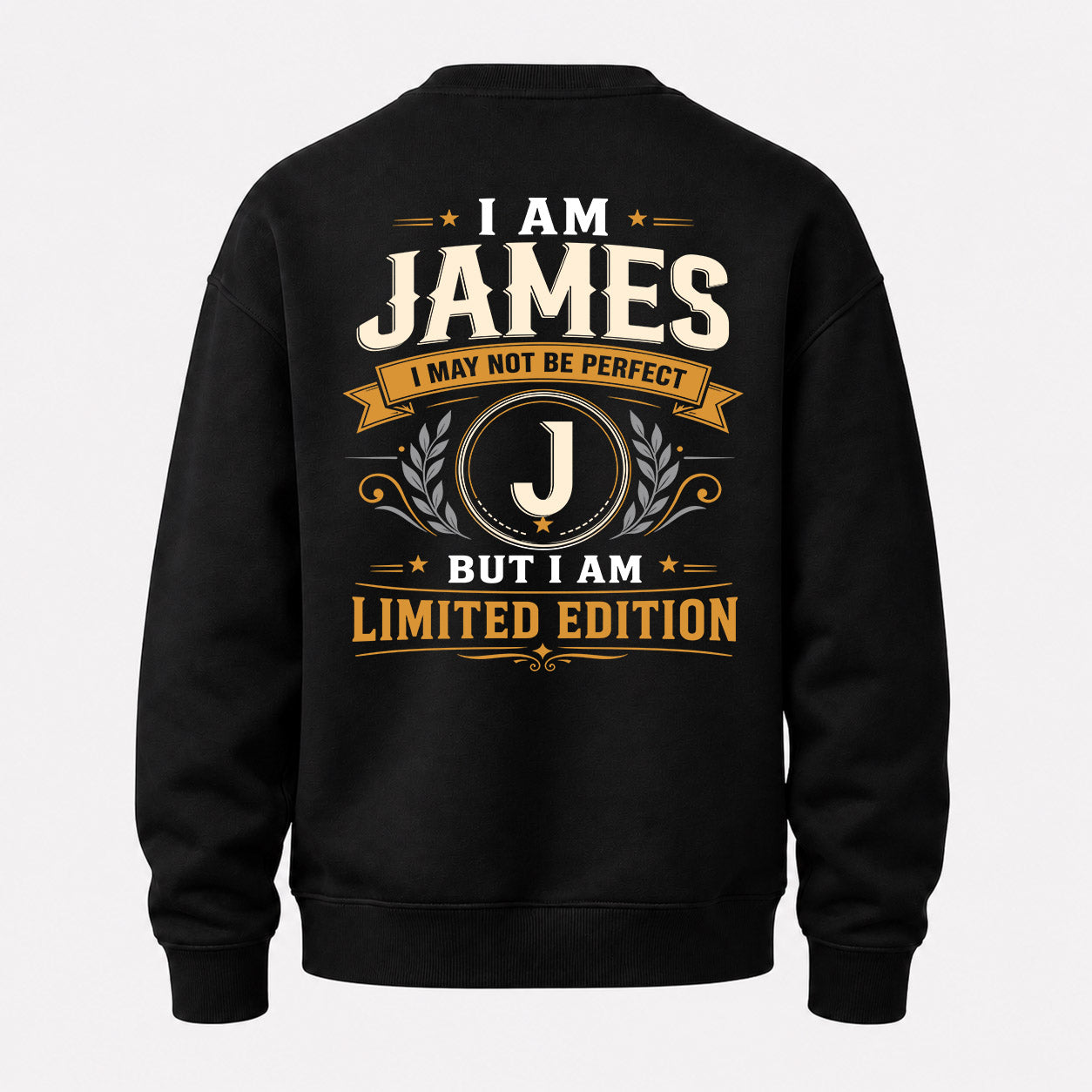 JAMES  EDI-TT36 Personalized Funny Quote Apparel