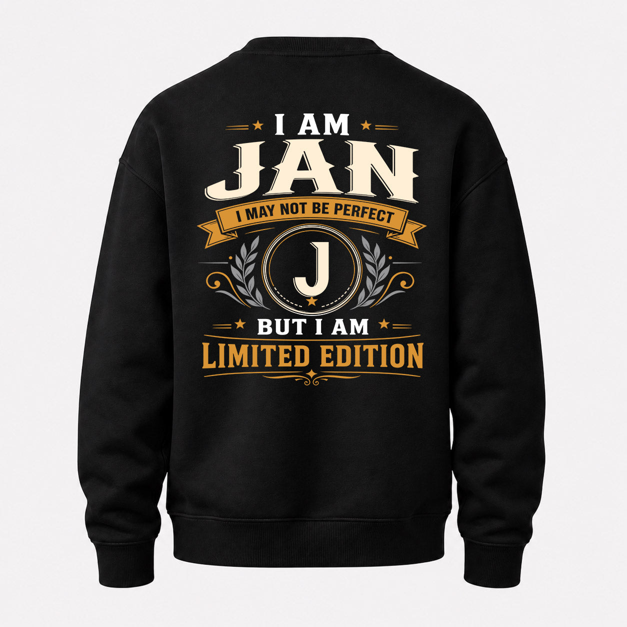 JAN  EDI-TT36 Personalized Funny Quote Apparel