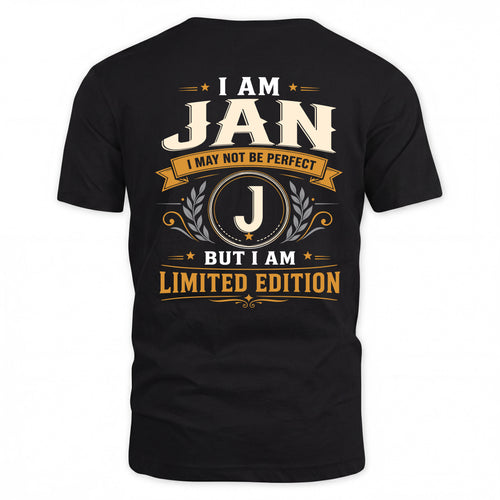 JAN  EDI-TT36 Personalized Funny Quote Apparel
