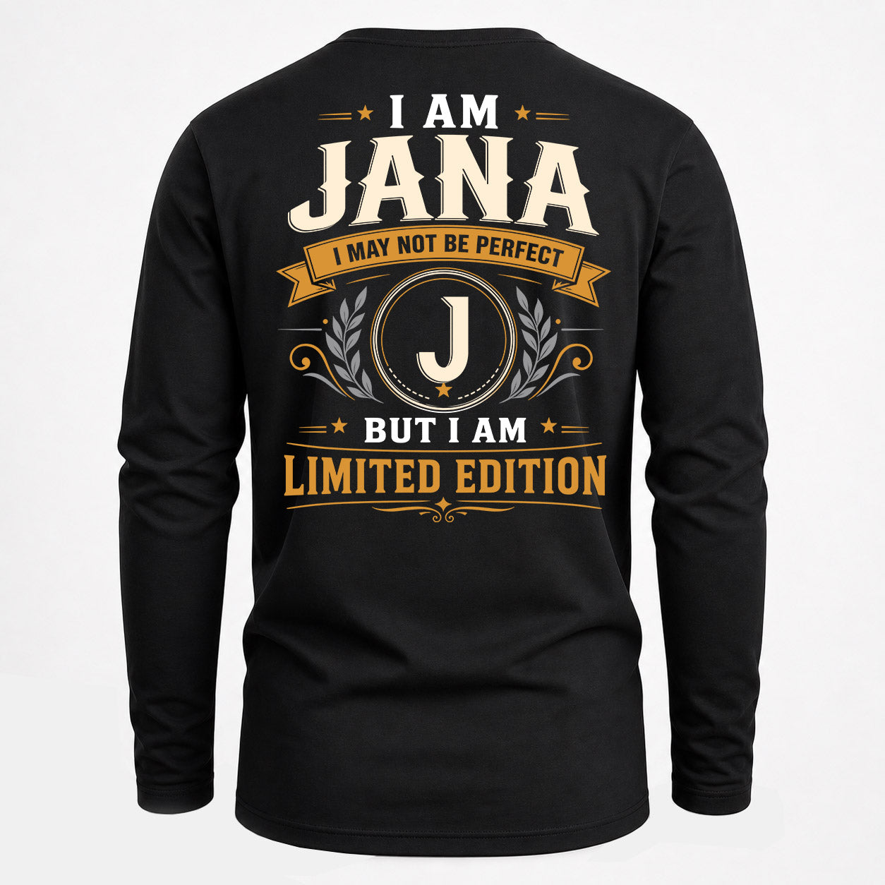 JANA  EDI-TT36 Personalized Funny Quote Apparel