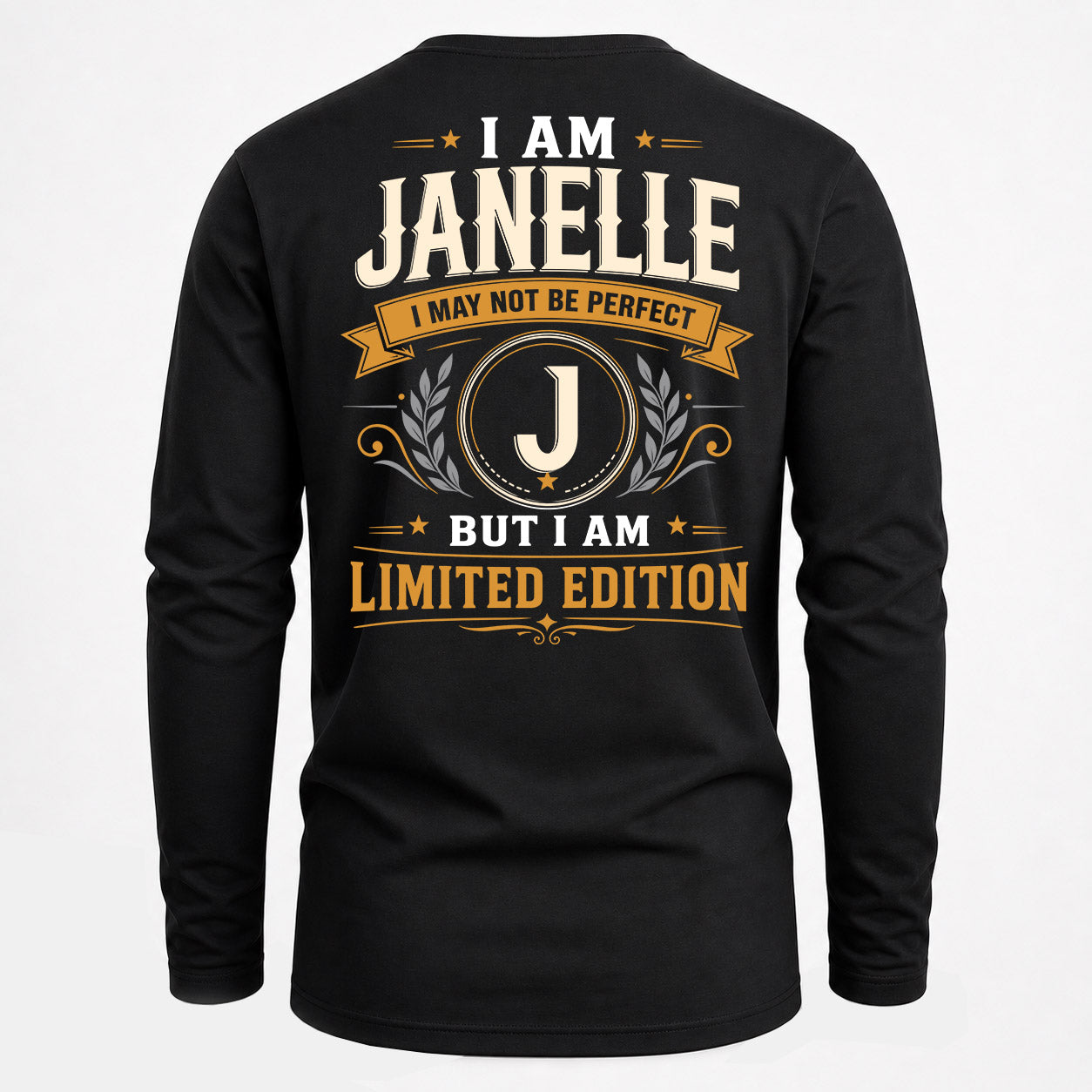 JANELLE  EDI-TT36 Personalized Funny Quote Apparel