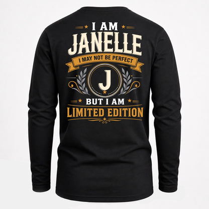 JANELLE  EDI-TT36 Personalized Funny Quote Apparel