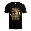 JANET L04-TT36 Personalized Funny Quote Apparel