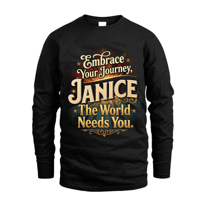 JANICE L04-TT36 Personalized Funny Quote Apparel