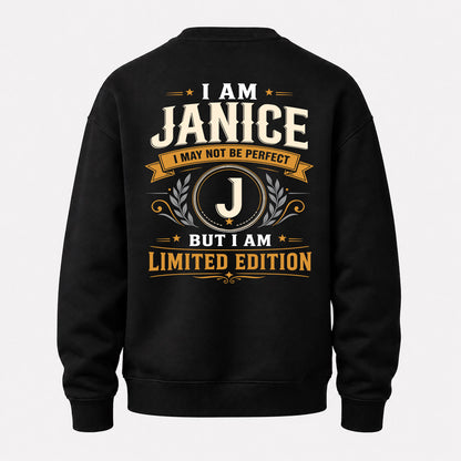 JANICE  EDI-TT36 Personalized Funny Quote Apparel