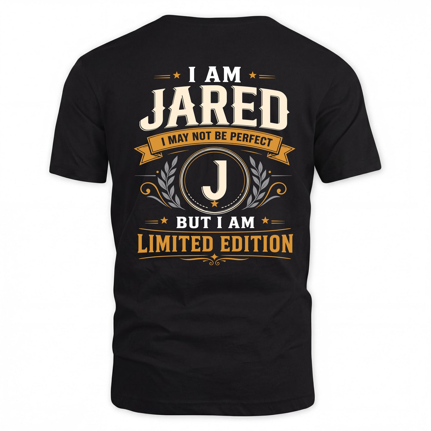JARED  EDI-TT36 Personalized Funny Quote Apparel