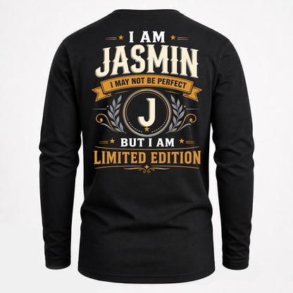 JASMIN  EDI-TT36 Personalized Funny Quote Apparel