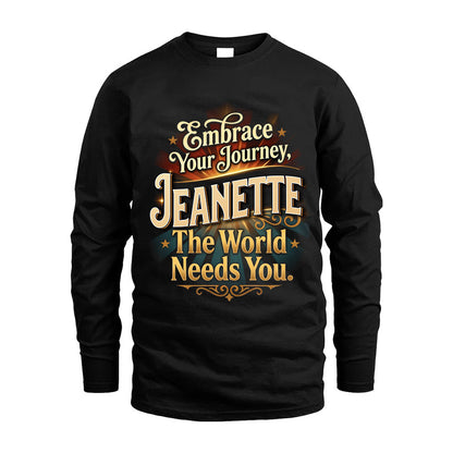 JEANETTE L04-TT36 Personalized Funny Quote Apparel