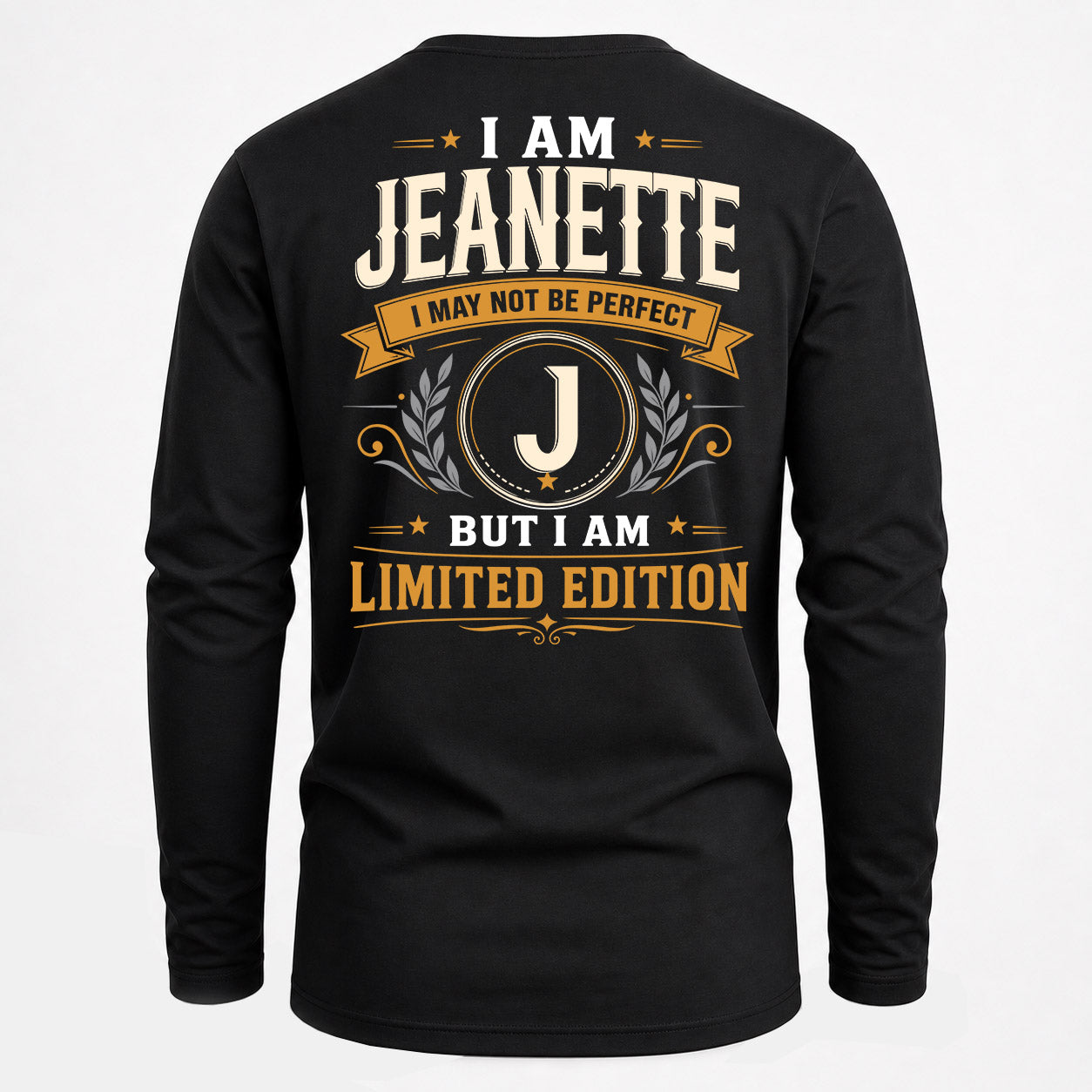 JEANETTE  EDI-TT36 Personalized Funny Quote Apparel