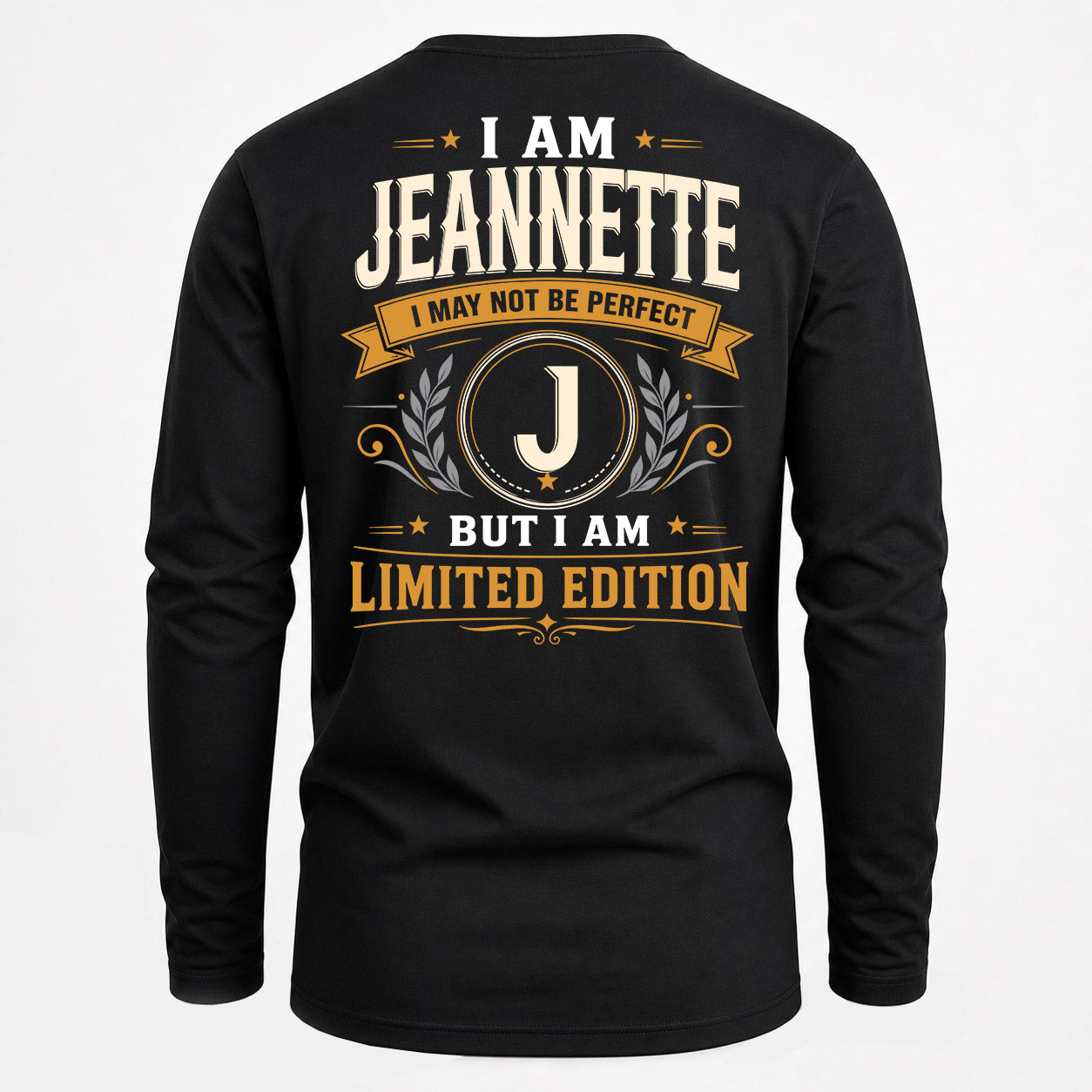 JEANNETTE  EDI-TT36 Personalized Funny Quote Apparel