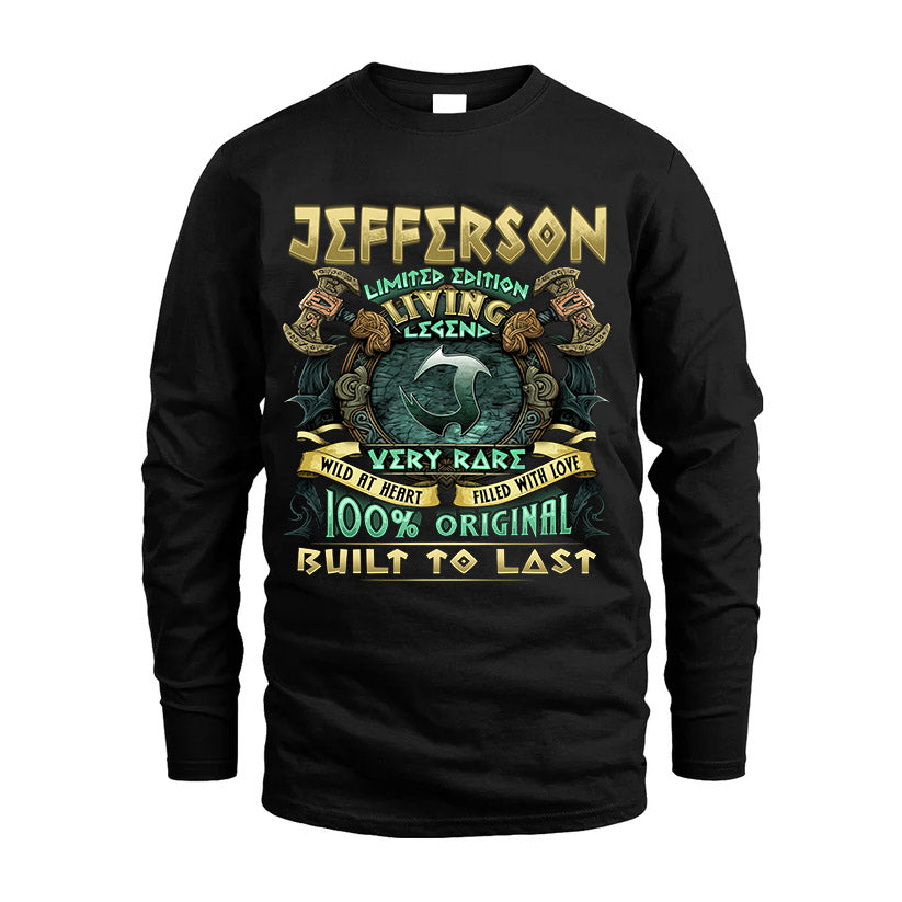 JEFFERSON  VKI-TT36 Personalized Funny Quote Apparel