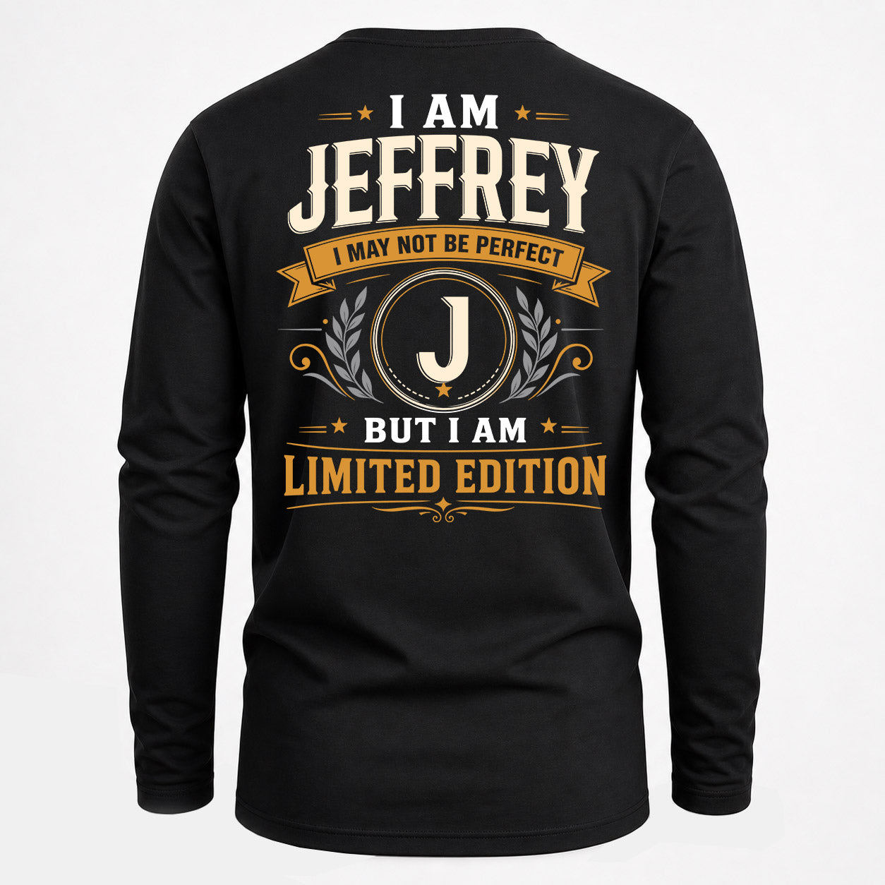 JEFFREY  EDI-TT36 Personalized Funny Quote Apparel