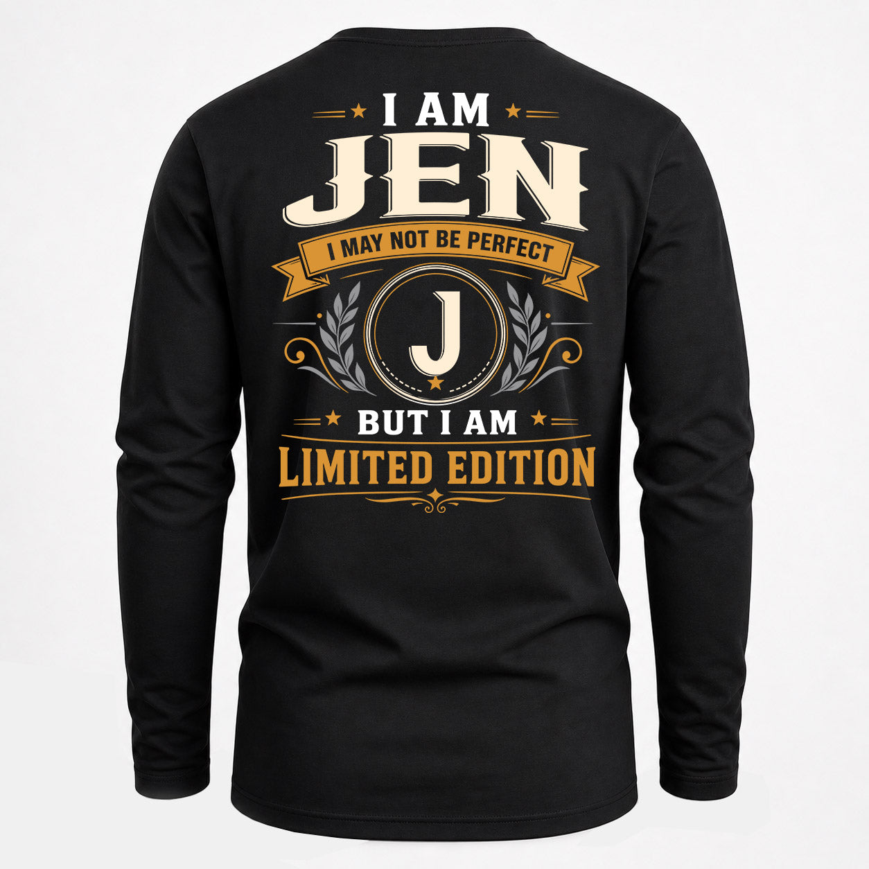 JEN  EDI-TT36 Personalized Funny Quote Apparel
