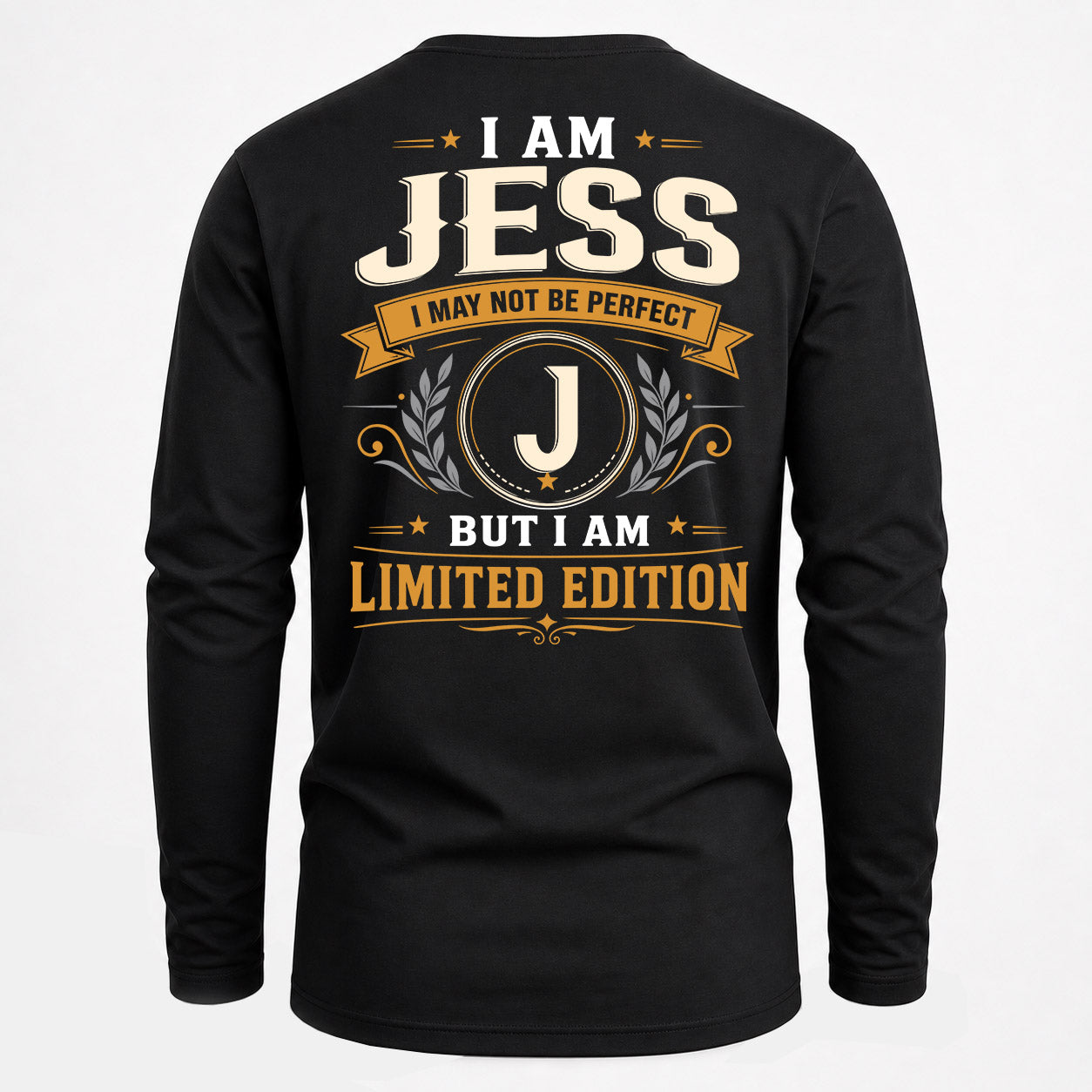 JESS  EDI-TT36 Personalized Funny Quote Apparel