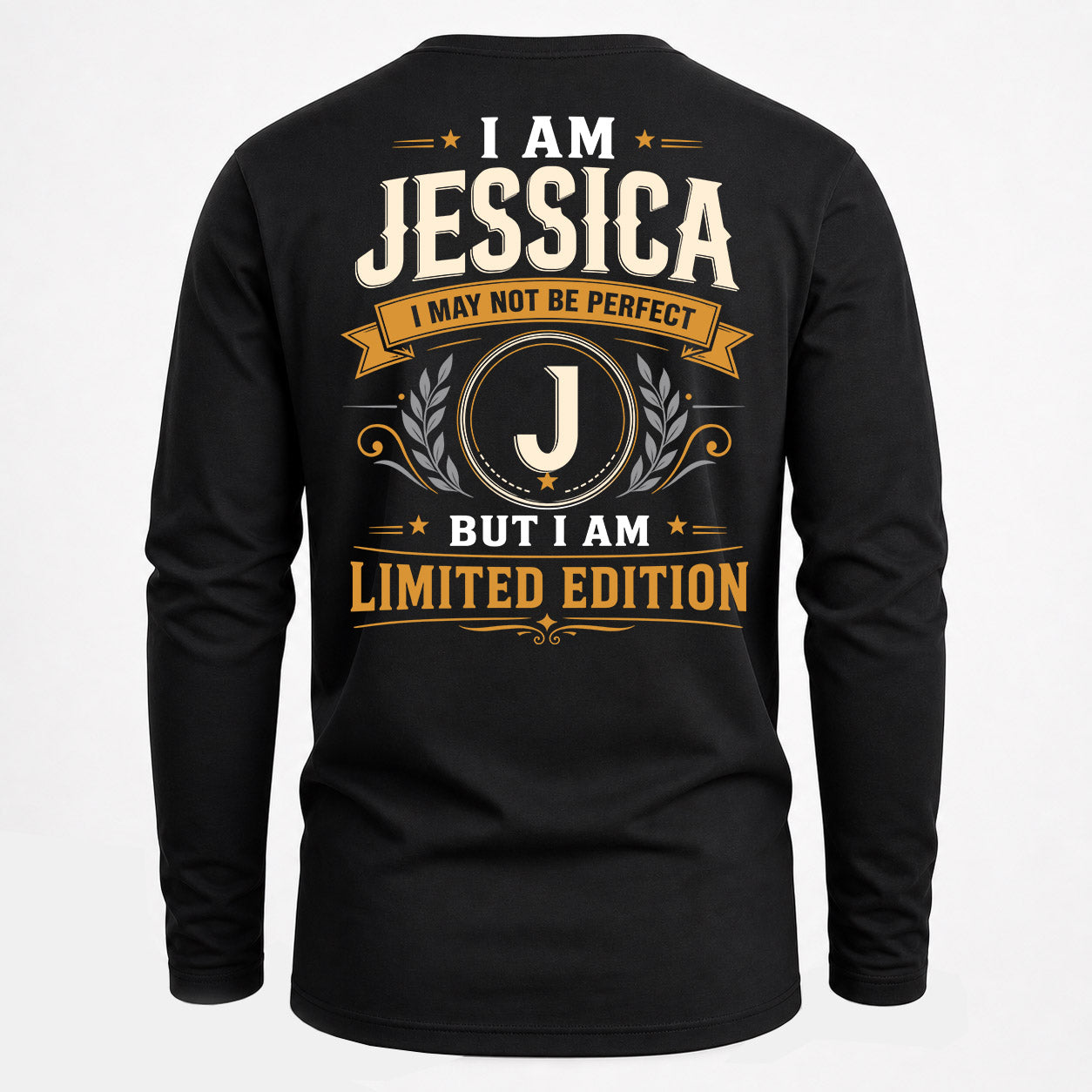 JESSICA  EDI-TT36 Personalized Funny Quote Apparel