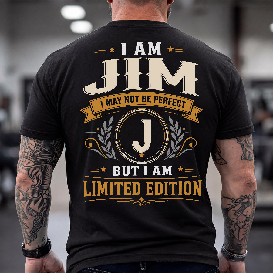 JIM  EDI-TT36 Personalized Funny Quote Apparel