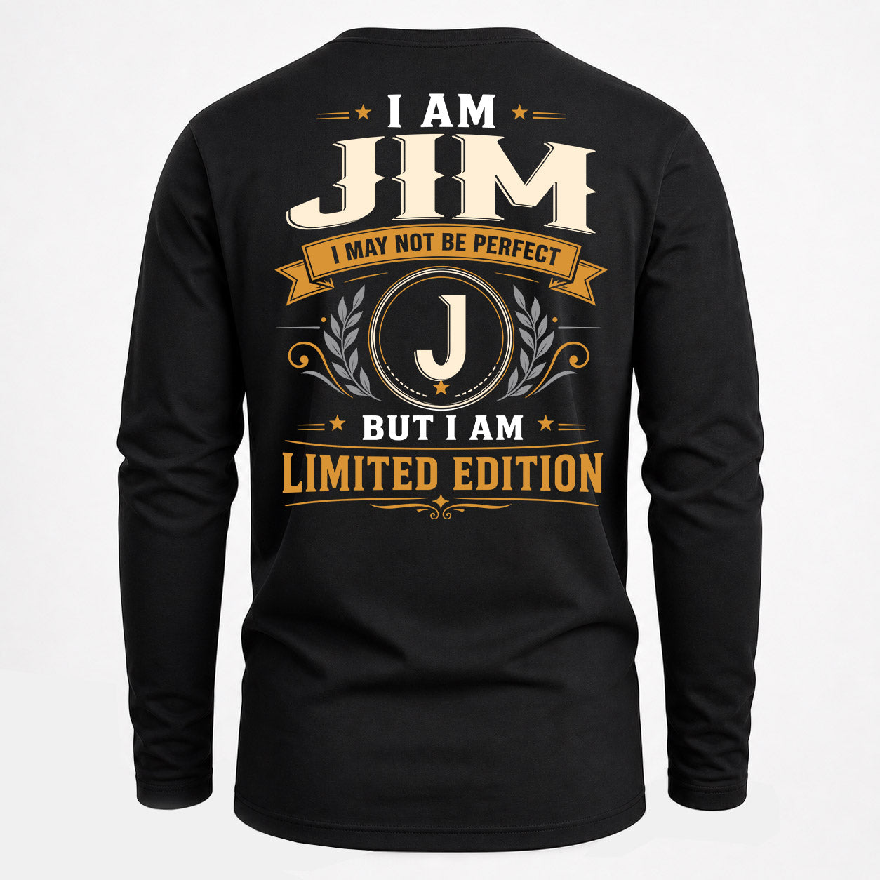 JIM  EDI-TT36 Personalized Funny Quote Apparel