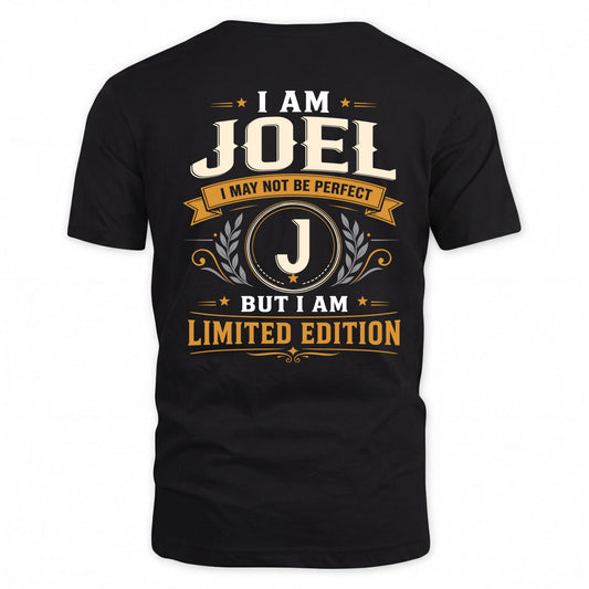 JOEL  EDI-TT36 Personalized Funny Quote Apparel