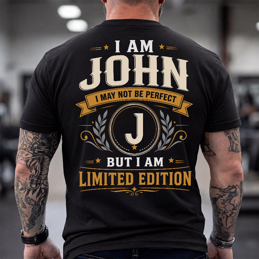 JOHN  EDI-TT36 Personalized Funny Quote Apparel