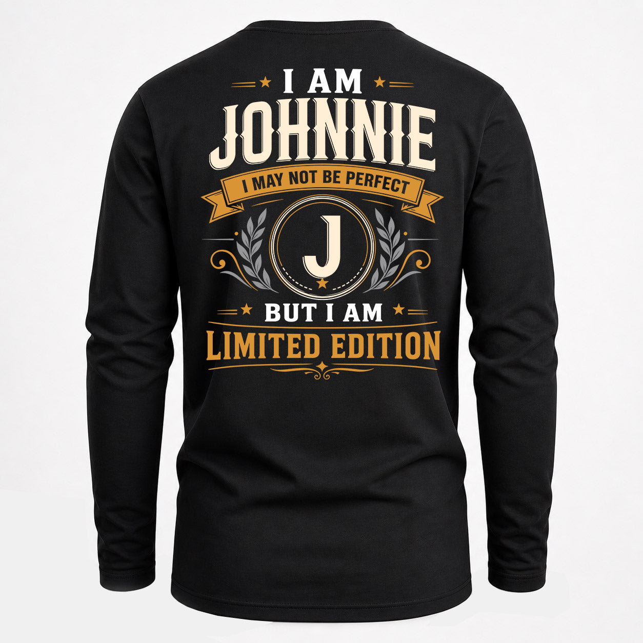 JOHNNIE  EDI-TT36 Personalized Funny Quote Apparel
