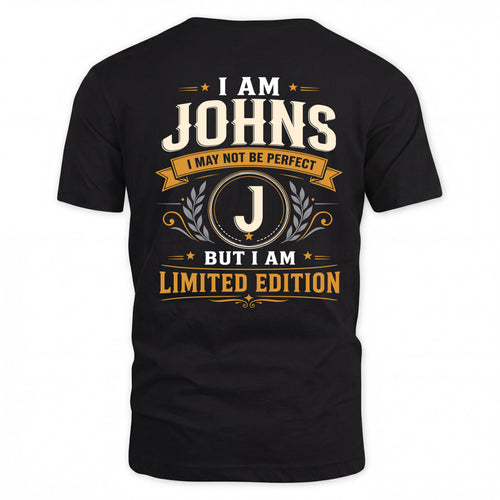 JOHNS  EDI-TT36 Personalized Funny Quote Apparel