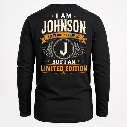 JOHNSON  EDI-TT36 Personalized Funny Quote Apparel