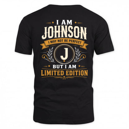 JOHNSON  EDI-TT36 Personalized Funny Quote Apparel