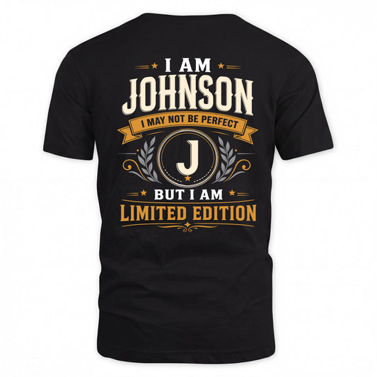 JOHNSON  EDI-TT36 Personalized Funny Quote Apparel