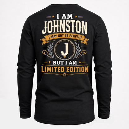 JOHNSTON  EDI-TT36 Personalized Funny Quote Apparel