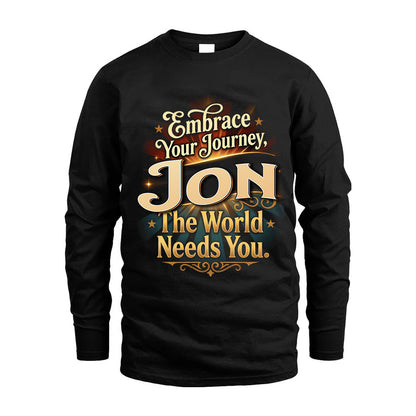 JON L04-TT36 Personalized Funny Quote Apparel