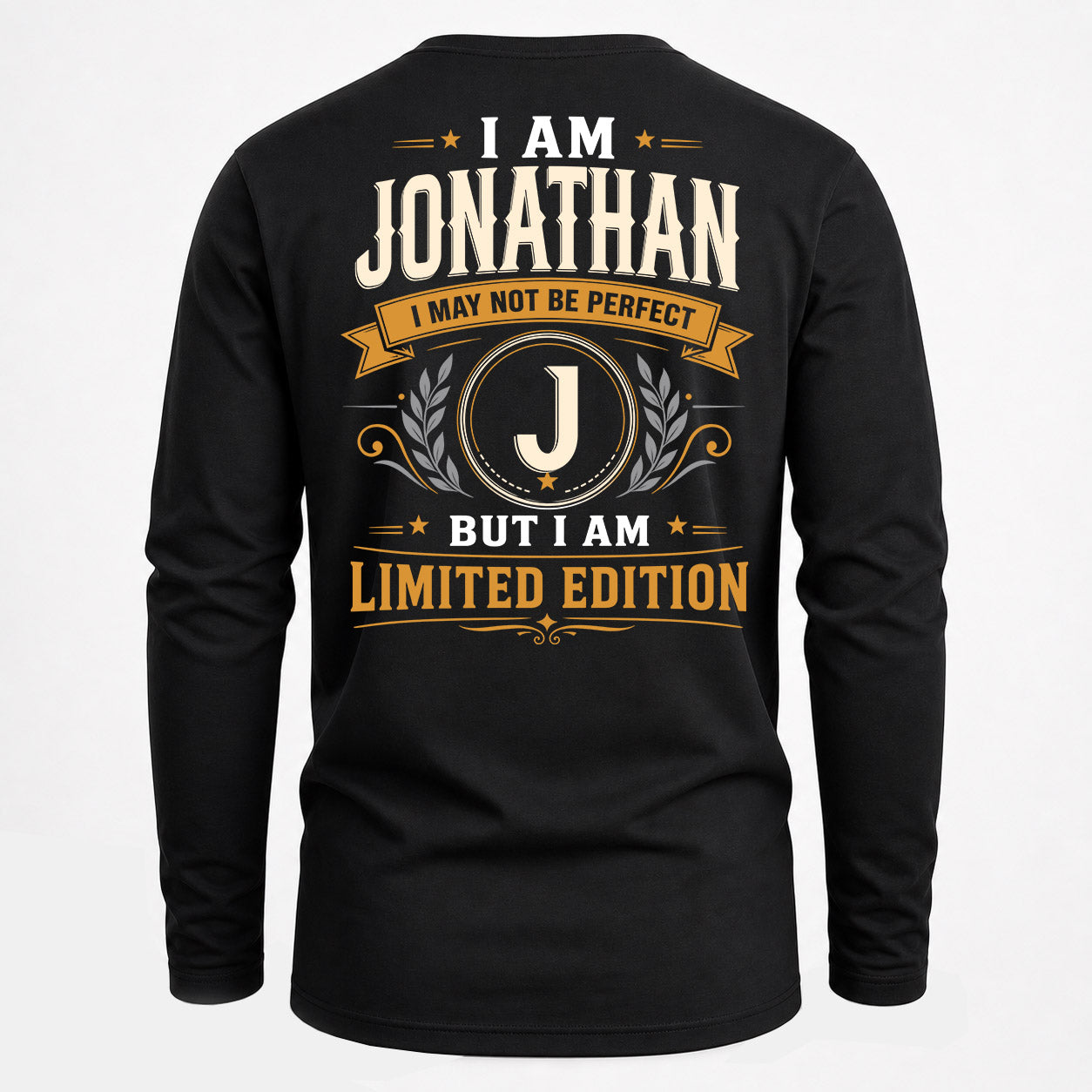 JONATHAN  EDI-TT36 Personalized Funny Quote Apparel