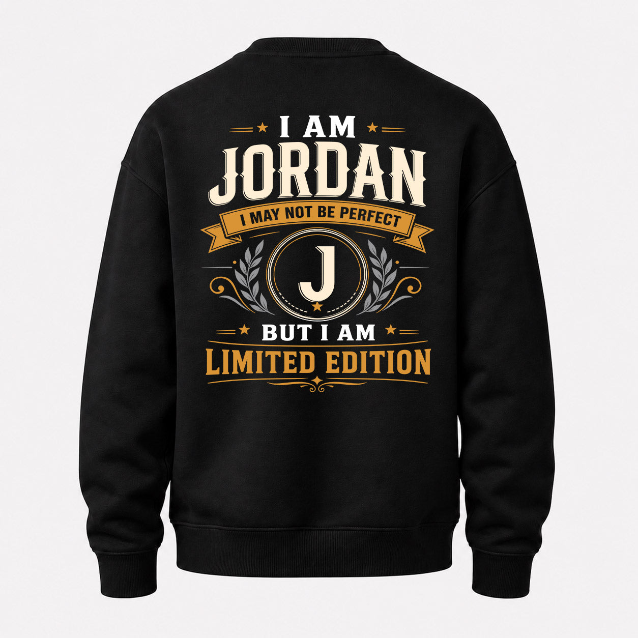 JORDAN  EDI-TT36 Personalized Funny Quote Apparel