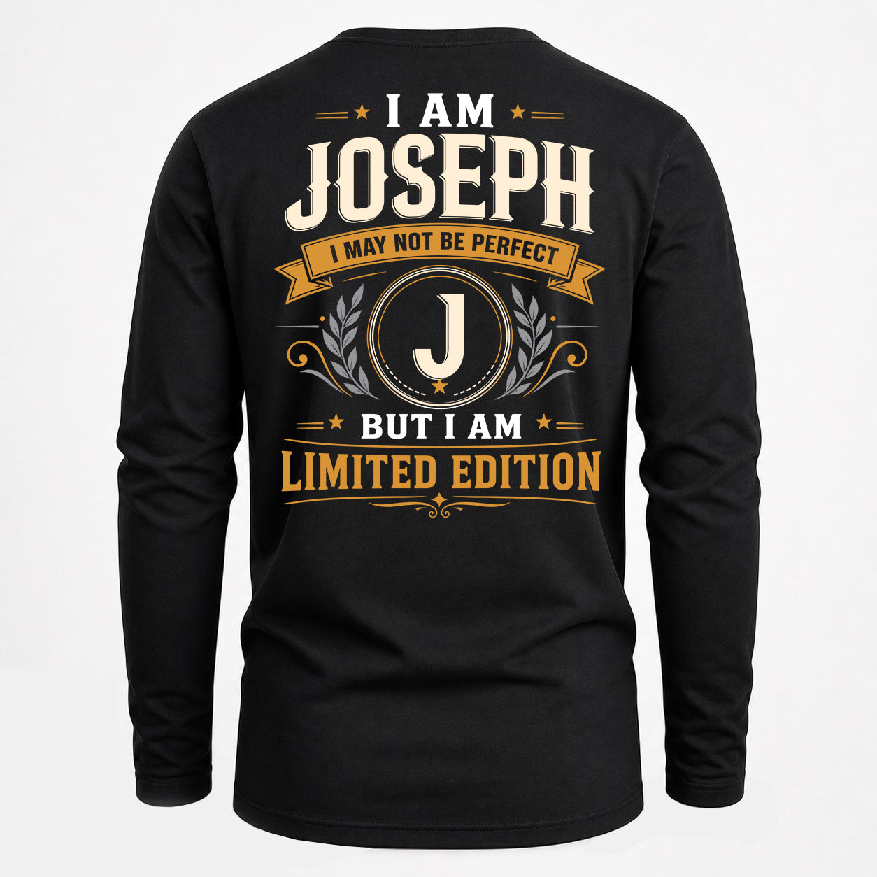 JOSEPH  EDI-TT36 Personalized Funny Quote Apparel