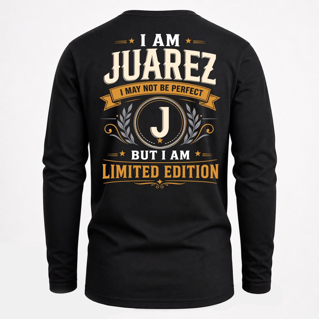 JUAREZ  EDI-TT36 Personalized Funny Quote Apparel