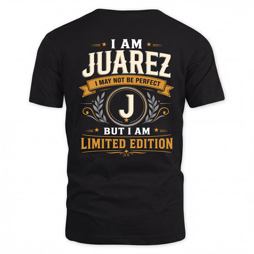 JUAREZ  EDI-TT36 Personalized Funny Quote Apparel