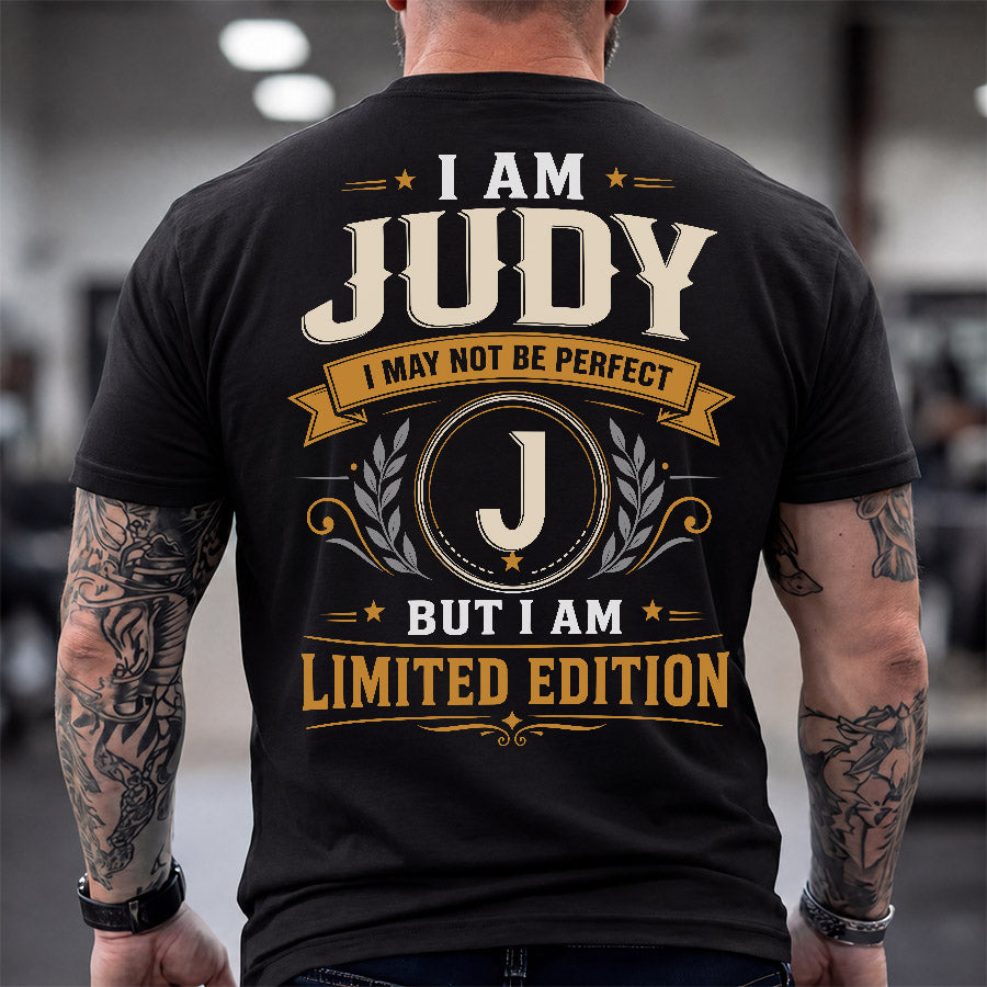 JUDY  EDI-TT36 Personalized Funny Quote Apparel