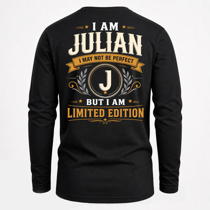 JULIAN  EDI-TT36 Personalized Funny Quote Apparel