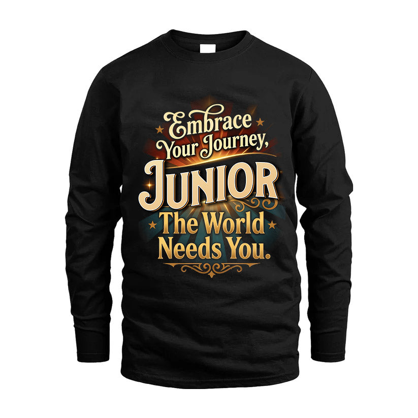 JUNIOR L04-TT36 Personalized Funny Quote Apparel