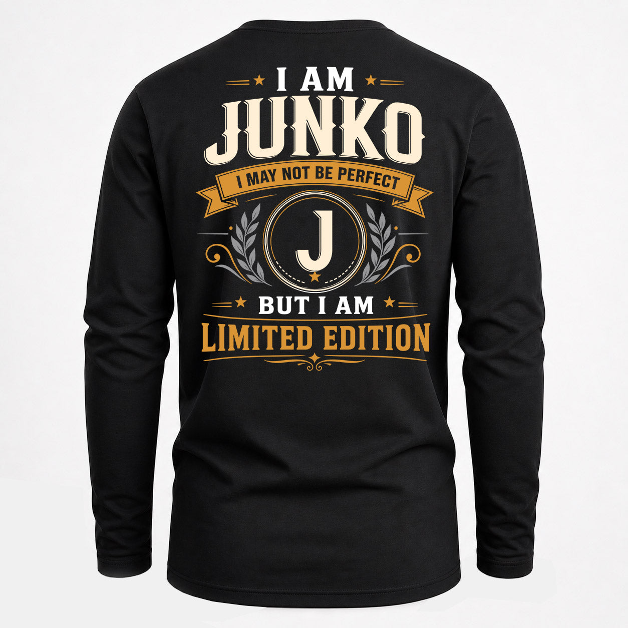 JUNKO  EDI-TT36 Personalized Funny Quote Apparel