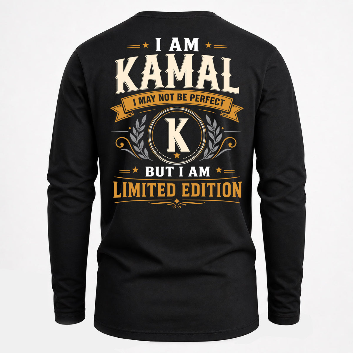 KAMAL EDI-TT36 Personalized Funny Quote Apparel
