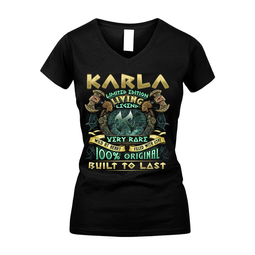 KARLA  VKI-TT36 Personalized Funny Quote Apparel